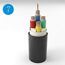 Copper, LSZH Insulated Flame Retardant Flexible Cable