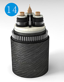 Optical Fibre Composite Submarine Cable for Rated Voltage of 220kV (Three Core)